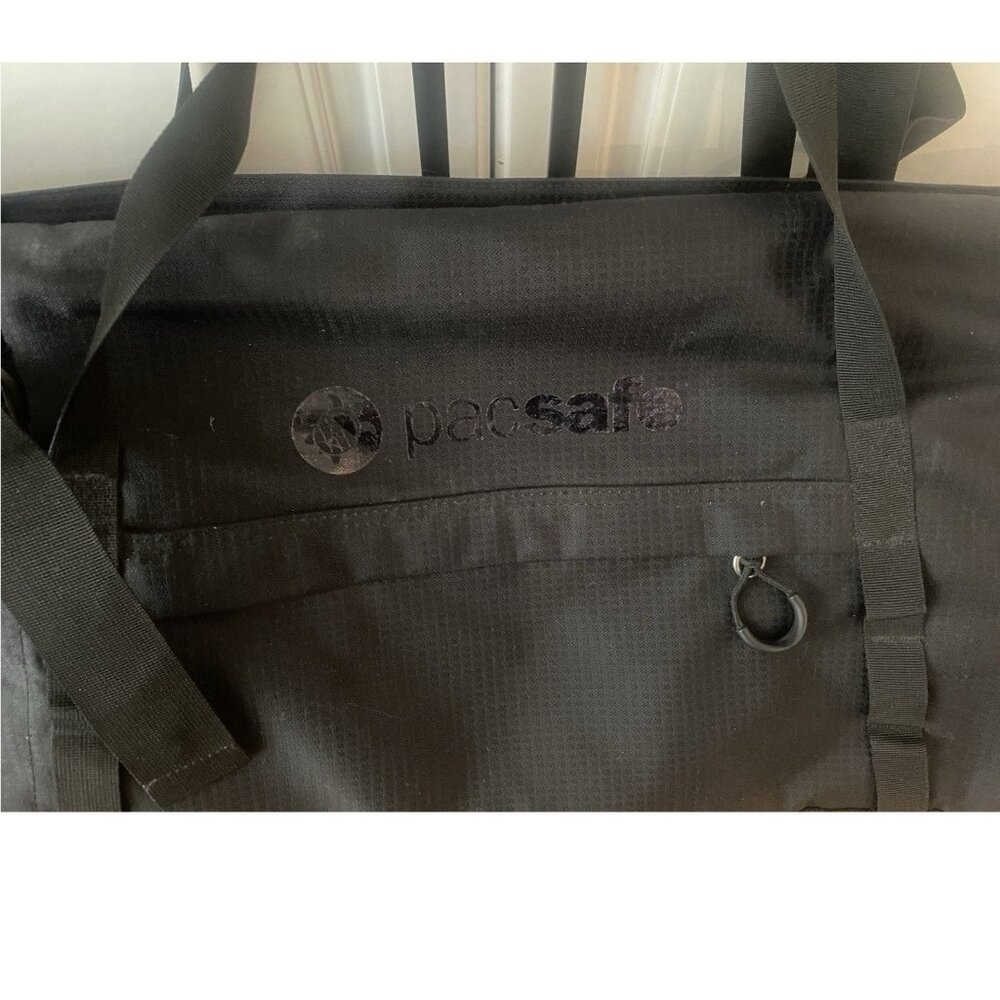 Pacsafe TravelSafe AT45 Anti-Theft Carry-On Duffel Bag 22100 BLACK NWOT - Picture 3 of 5